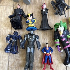 Lot Of 13 BATMAN JOKER Action Figures Collectibles