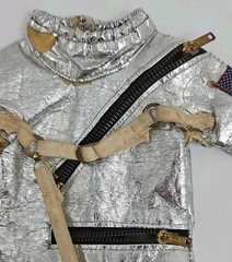 Vintage 1966 G.I. Joe Astronaut Suit – Rare 3-Zipper Variation – w/ 1 Glove