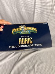 Ban Dai Power Rangers Zeo Auric The Conqueror Zord Complete İn Box 1996 Vintage