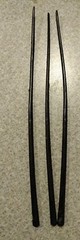 1960’s-70’s Auth/Orig Marx Johnny West Sam Cobra Set of 3 Pool Cue Sticks Good