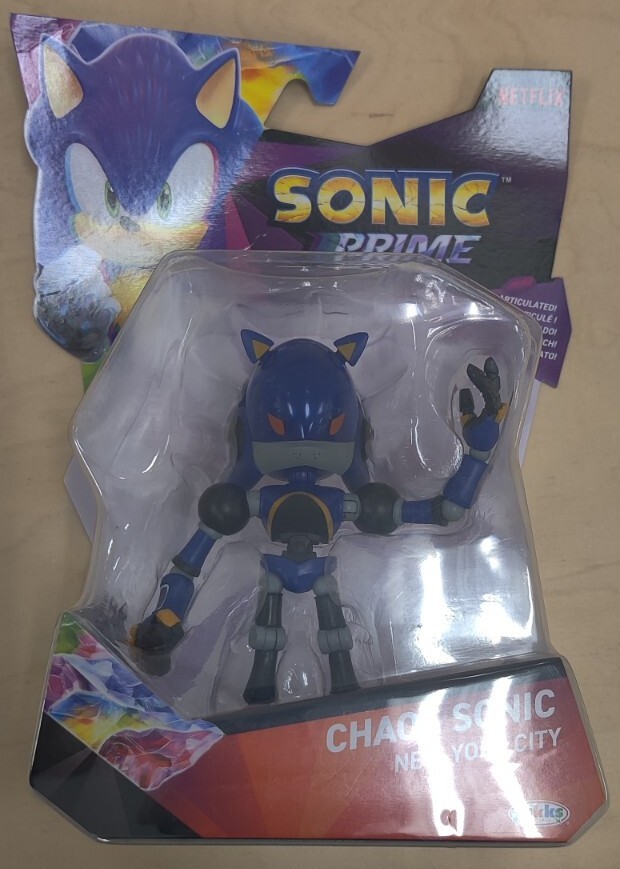 Sonic the Hedgehog Prime Chaos Sonic New Yoke City Jakks 4 Inch Figure IN HAND