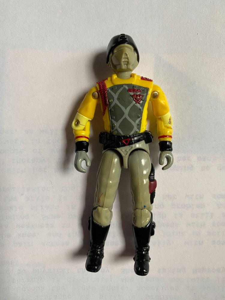 1989 PYTHON CRIMSON GUARD (V2) Elite Trooper G.I. Joe 3 3/4 inch Figure D43