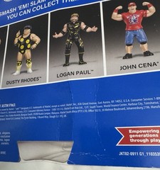 Mattel WWE Superstars Dusty Rhodes Action Figure w/ Poster – Black Card