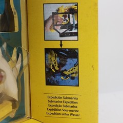 Rare National Geographic Madelman Submarine Expedition Toy Set w/ Shark & Poster