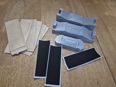 Fingerboard Mold for making wood fingerboards