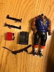 A-TEAM ACCS Backpacks Weapons 1983 Galoob Action Figure Parts + MR T no head