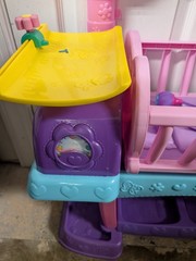 DISNEY JUNIOR DOC MCSTUFFINS ALL IN ONE NURSERY PLAYSET, INTERACTIVE TOY, EUC