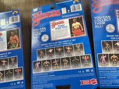 COMPLETE LJN WWE SUPERSTARS Series 3 Blue Card Roddy Piper Rock Jake the Snake