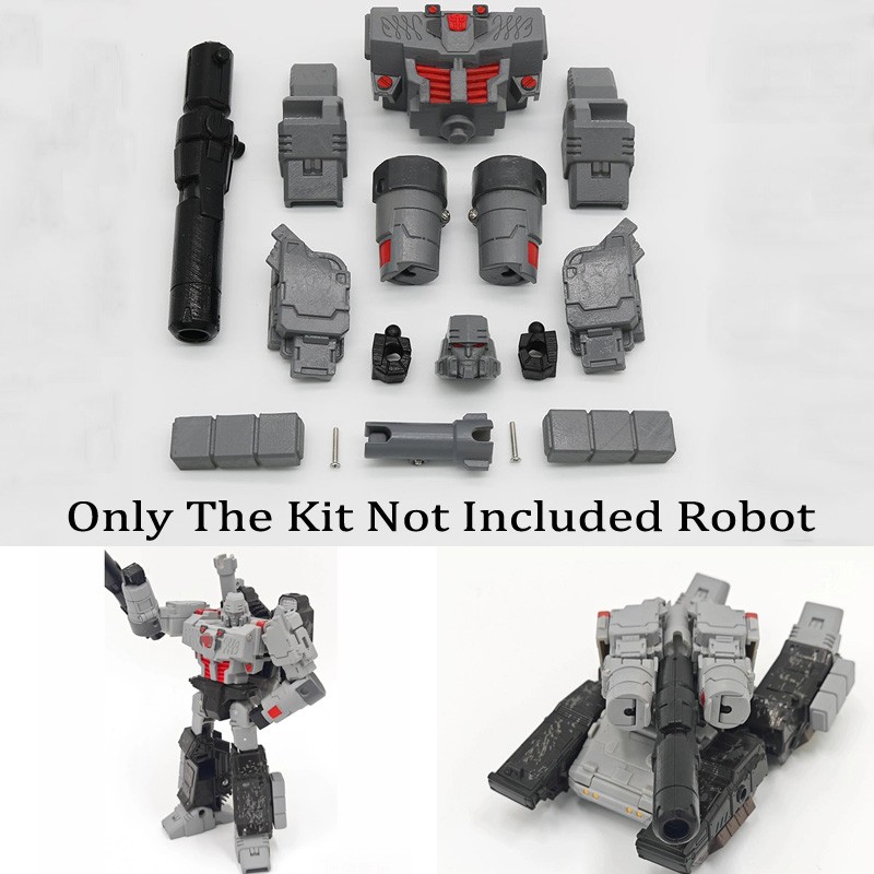 For Siege Megatank IDW Head Armor Weapon Upgrade Kits Accessories 3D DIY