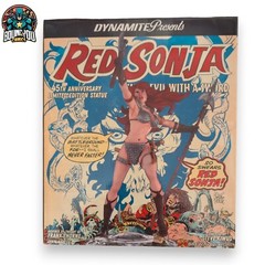 Dynamite Red Sonja 45TH Ann. Statue B&W Berserker Artist Proof #23/49