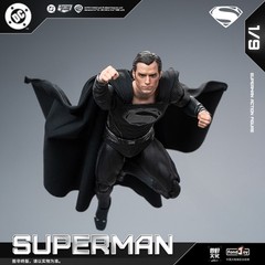 【US In-Stock】HIPLAY Fondjoy Black Superman 2.0 DC1026 Action Figure