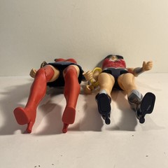 Mattel 12” Posable Wonder Woman 2015-2016 Figure Lot of 2. No packaging. DC