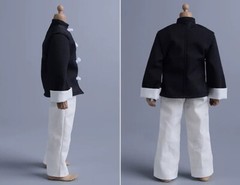1/12 Scale Soldiers Chinese Tunic Suit Tang Suit Kung Fu Suit Clothes Suits