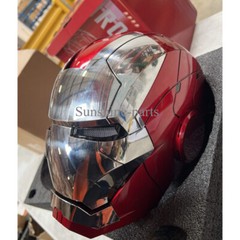 Autoking Iron Man Mask Mk5 1:1 Helmet Wearable Voice Touch Cosplay Props Jarvis