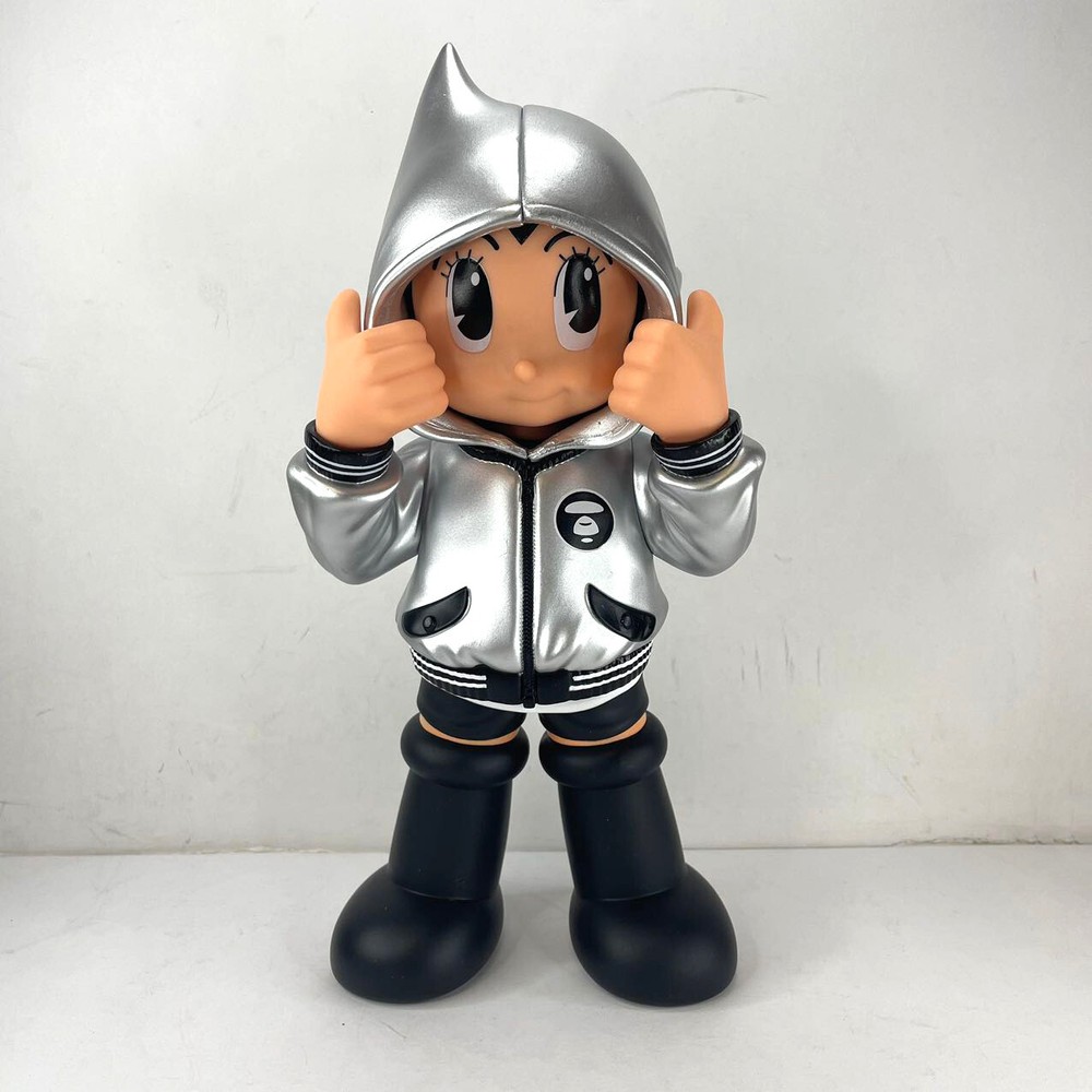 10″ Astro Boy Silver Hoodie Action Figure Anime Cartoon Japan Figurine Toy USED
