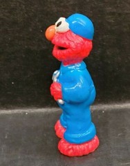 SESAME STREET ELMO MECHANIC CONSTRUCTION FIGURE CAKE TOPPER PREOWN