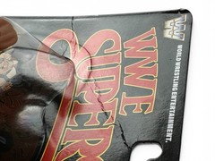 Mattel LJN WWE Superstars ULTIMATE WARRIOR Black Card CHASE Target Exclusive