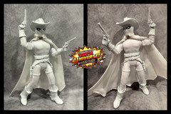 Custom 8″ Mego Scale Ghost Rider Carter Slade Complete Action Figure with Box