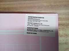 POPMART Luminous Display Container Fashion Display Box 07 Pink NEW/Sealed
