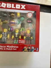 NEW Roblox Disco Madness Mix & Match Set Sealed Virtual Item Code Jazwares