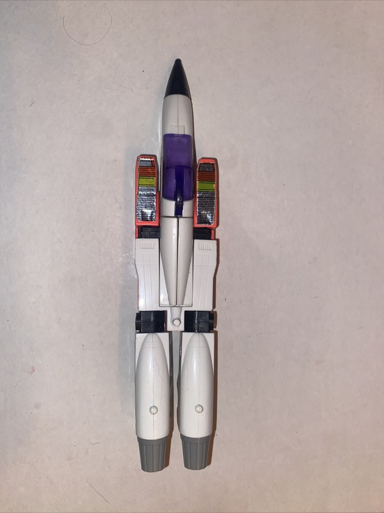 1992 Hasbro Decepticon Starscream transformer Jet TAC N34221