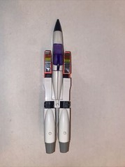 1992 Hasbro Decepticon Starscream transformer Jet TAC N34221
