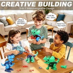 Laradola Dinosaur Toys for 3 4 5 6 7 8 Year Old Boys, Take Apart Dinosaur Toy