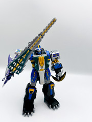 Bandai Megazord Power Rangers Wild Force Gaoranger SMP Gao Hunter Minipla