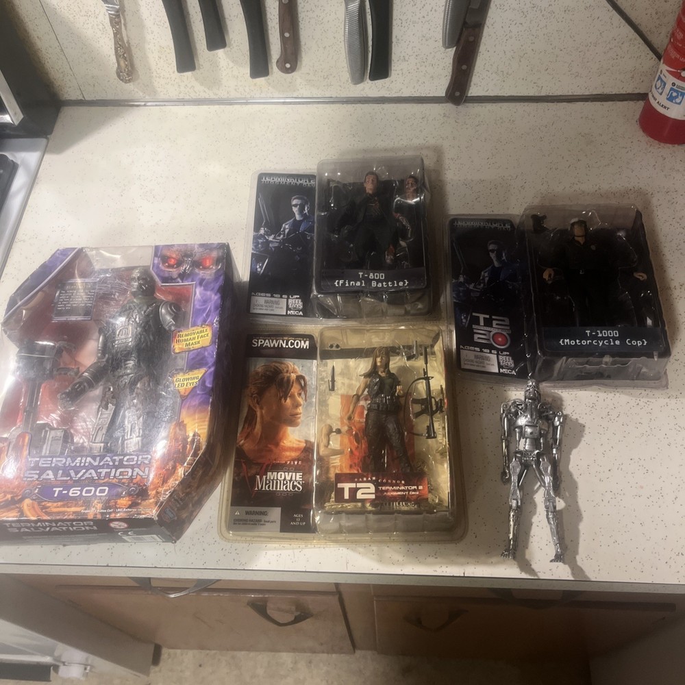 Terminator Action Figures Lot