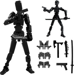 Assembled – Upgrade 3D Print Multi-Articulated Action Figure, T13 Action Figure,