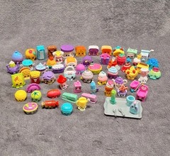 Lot of 55+ Shopkins Various Seasons Mix Rares and Commons