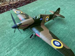 1:18 scale Hawker Hurricane Model Kit-Disassembled and Unpainted