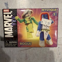 rare NEW Minimates Rogue Mystique 2-Pack Figure Set Marvel MCU XMen Mutants 18G3
