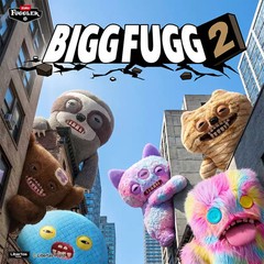 Fuggler Bigg Fugg Series 2 Large Ugly Cute Monster Grumpy Grumps Plush Doll