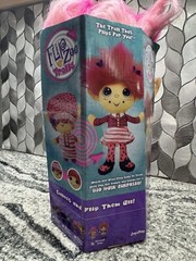 FlipZee! Trolls Pretty in Pink Plush Doll That Flips For You NIB