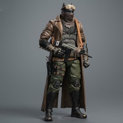 HiPlay Fondjoy 1/9 Knightmare Desert Batmen Action Figures