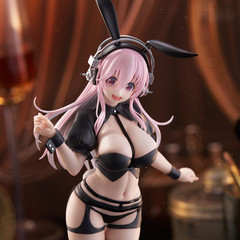 Super Sonico FuRyu BiCute Bunny Reverse 1/7 PVC Figure Anime Girl Action Figure