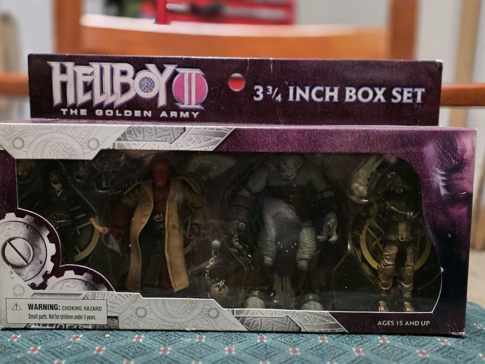 Hellboy 2 The Golden Army 3 3/4 Inch Box Set