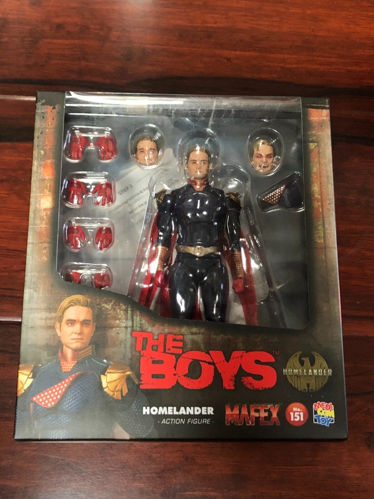 AUTHENTIC MEDICOM TOY MAFEX No.151 HOMELANDER 6″ Figure THE BOYS SEVEN USSELLER