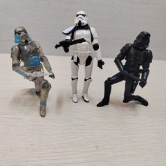 3pcs Star Wars Shadow Stormtrooper Sandtrooper 3.75″ Figure – Full Articulated