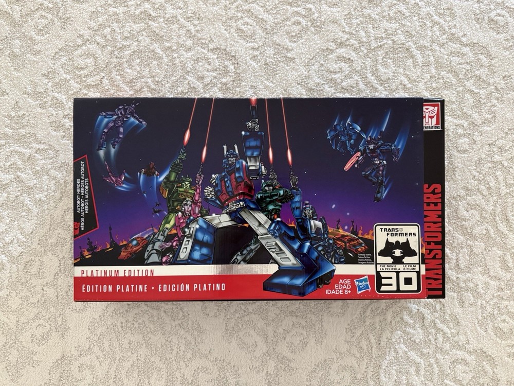 Transformers Platinum Edition – Ultra Magnus Kupp Arcee Blurr Springer G1