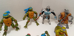 Vintage 2003 TMNT Action Figure Lot Playmates Turtles Shredder 12pc