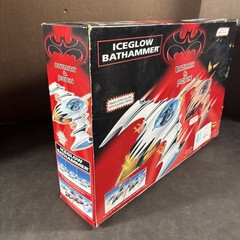 ICEGLOW BATHAMMER BATMAN & ROBIN ACTION FIGURE VEHICLE KENNER 1:18 SEALED NEW DC