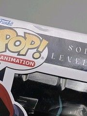 Funko Pop Solo Leveling Igris #1985 Animation Vinyl Damaged Box w/Protector