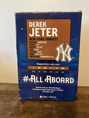 Scranton Rail Riders – Derek Jeter Limited Edition Statue – Original Box 2014
