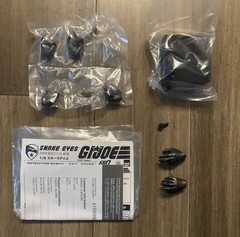 ThreeZero G.I. Joe Snake Eyes 12″ 1/6 Figure Cobra Displayed Loose