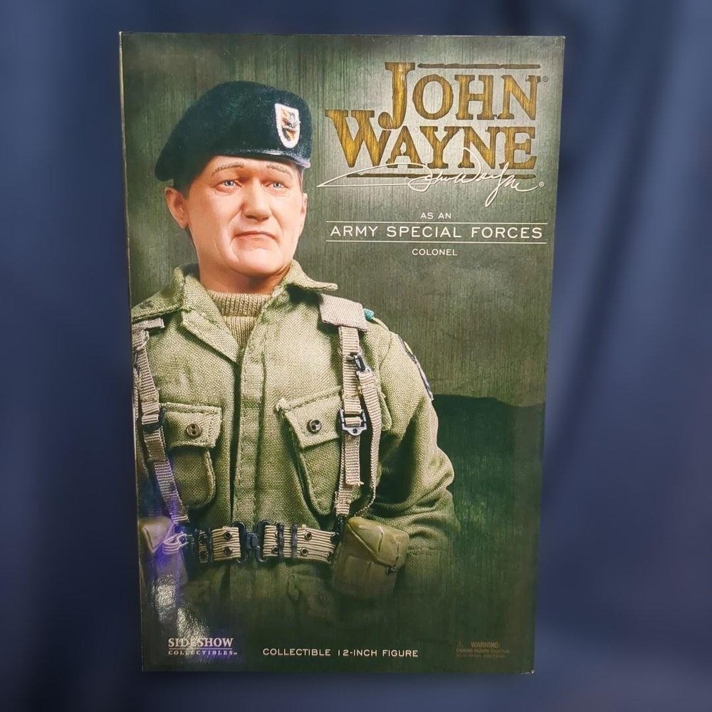 1/6 12 inch side show john wayne army special forces colonel version 258507