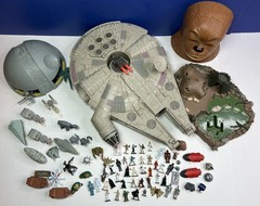 Large Lot of Vintage Star Wars Galoob Micro Machines Sets & Figurines 1994 1995