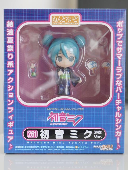 Nendoroid Action Figure No.261 100mm Hatsune Miku Yukata Ver. Vocal Series Japan
