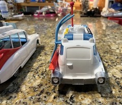 Lot 2 Ghostbusters ECTO-1 Vehicle Real Kenner Classics F1180 & E9563 Afterlife